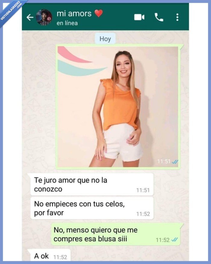 blusa,novia,acusación