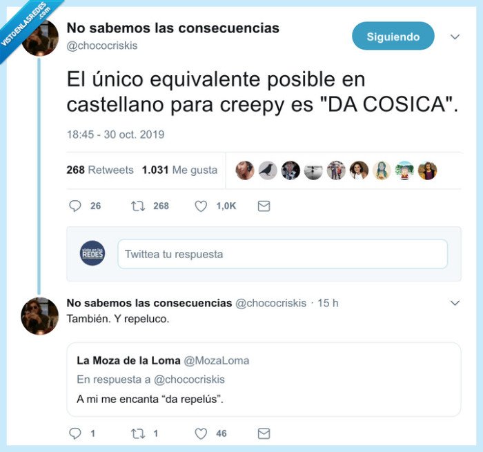 creepy,repelus,cosica