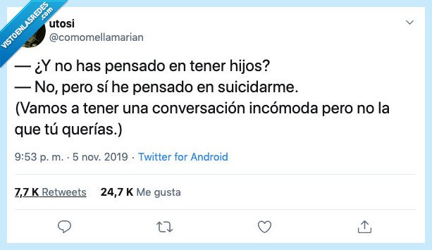 hijos,tener,suicidio,suicidar,conversacion,incomoda