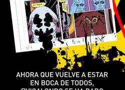 Enlace a Ahora que vuelve a estar en boca de todos, @vigalondo se ha dado cuenta de algo flipante sobre Watchmen