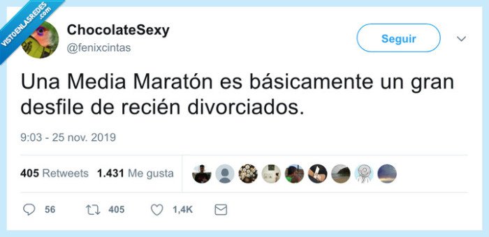 divorciados,maratón,runner