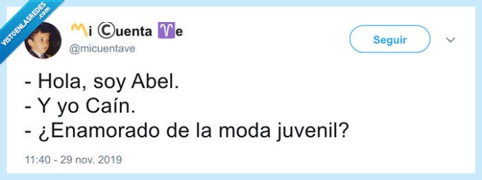 cain,enamorado de la moda juvenil,chistaco