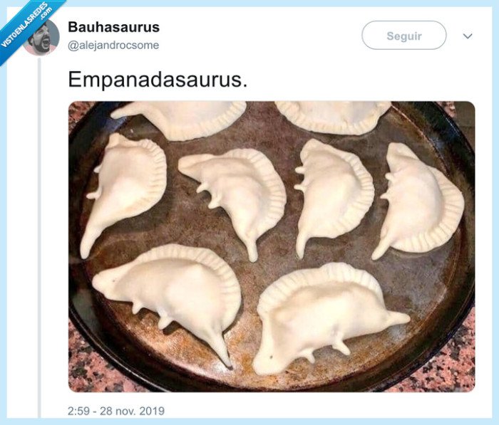 empanada,dinosaurio