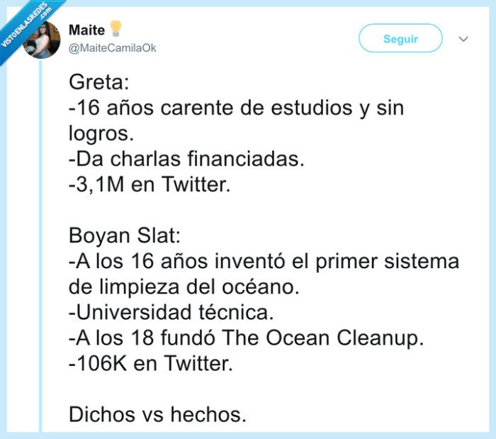 dichos,hechos,greta thunberg,boyan slat
