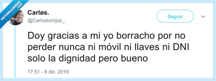 borracho,perder,movil,llaves,dignidad