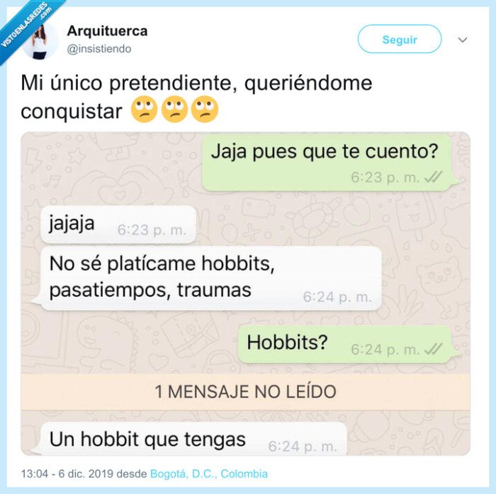 533767 - Cuéntame un hobbit que tengas, por @insistiendo