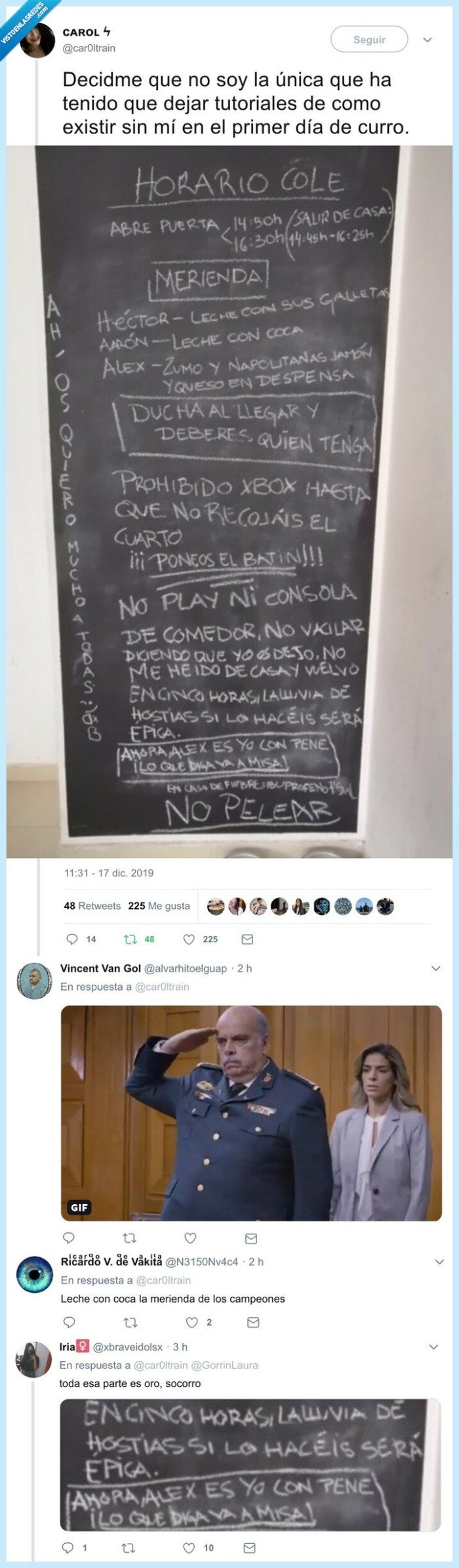 pizarra,notas,apuntes,madre,hijos,padre