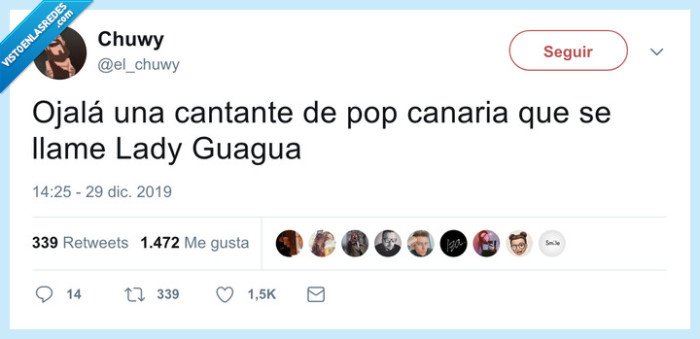 canarias,autobús,guagua,lady gaga
