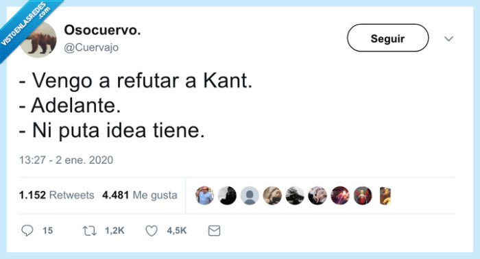 kant,refutar