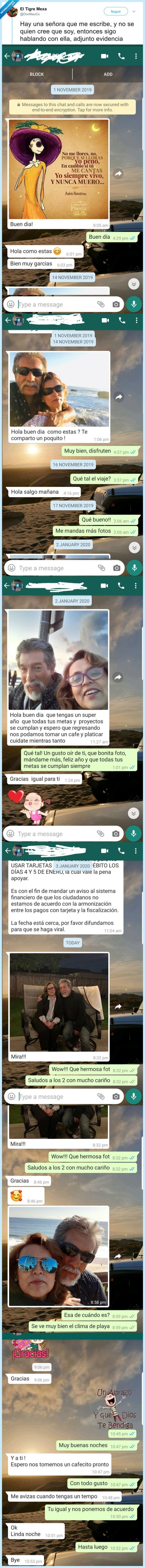 desconocidos,whatsapp,señora,amistad