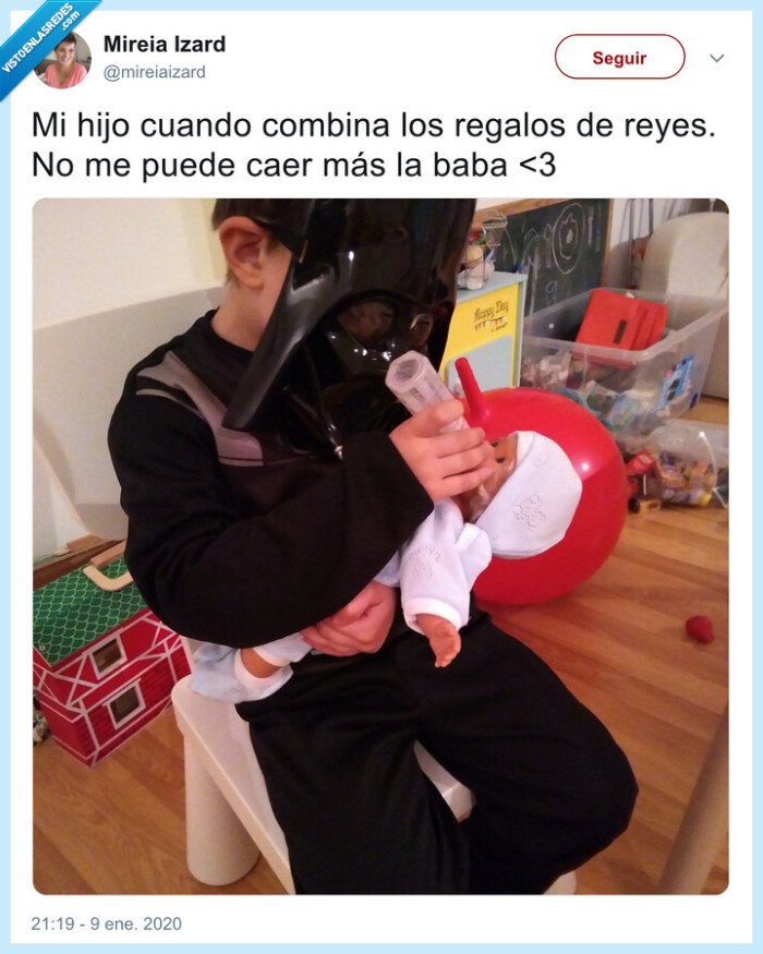 darth vader,bebé,regalos,reyes