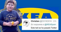 Enlace a El CM de Ikea se lleva el premio al tweet del día con su homenaje al chaval de 
