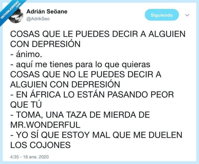 depresión,animar,cosas