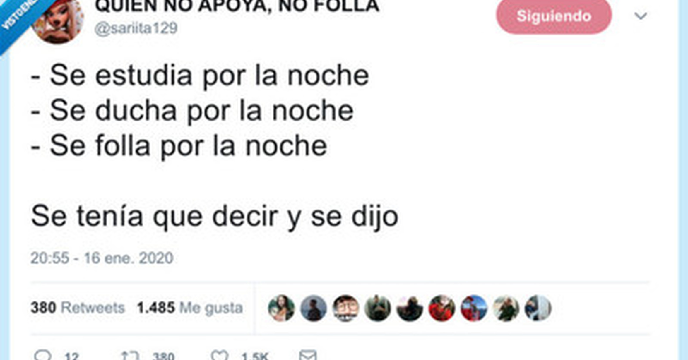 Vef Visto En Las Redes Por La Noche Todo Sale Mejor Por Sariita129 4420