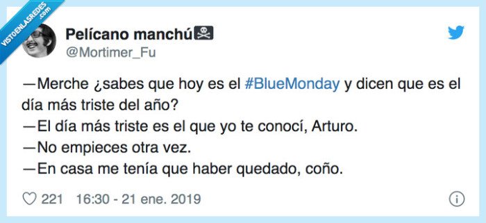 537339 - Los memes del 'Blue Monday', el día más triste del año, que harán que sea un poco menos triste