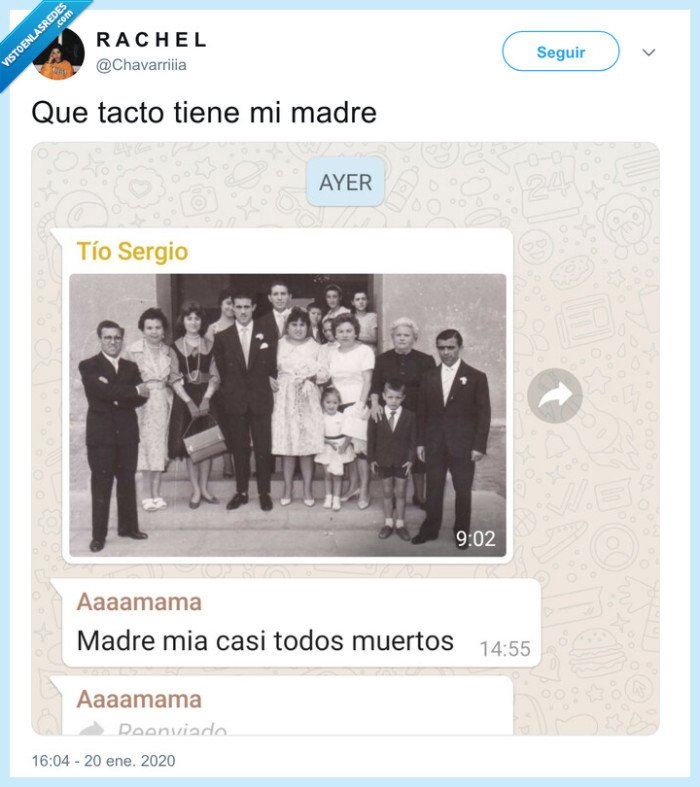 sensibilidad,madre,muerte,whatsapp