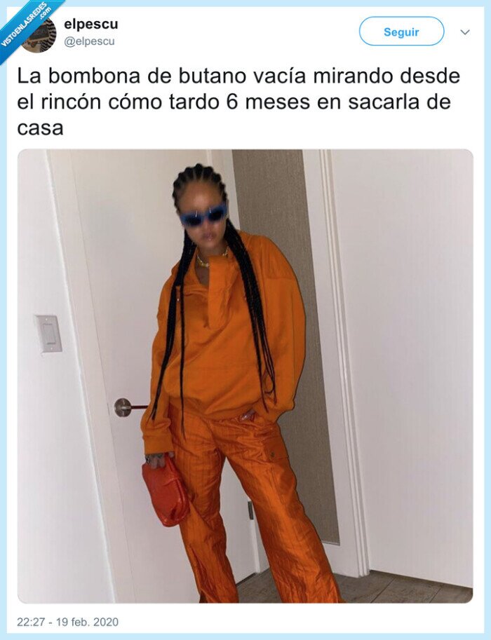 Rihanna,bombona,butano