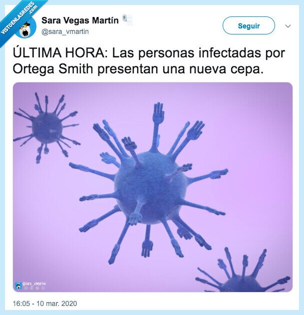 ortega smith,nueva cepa,coronavirus