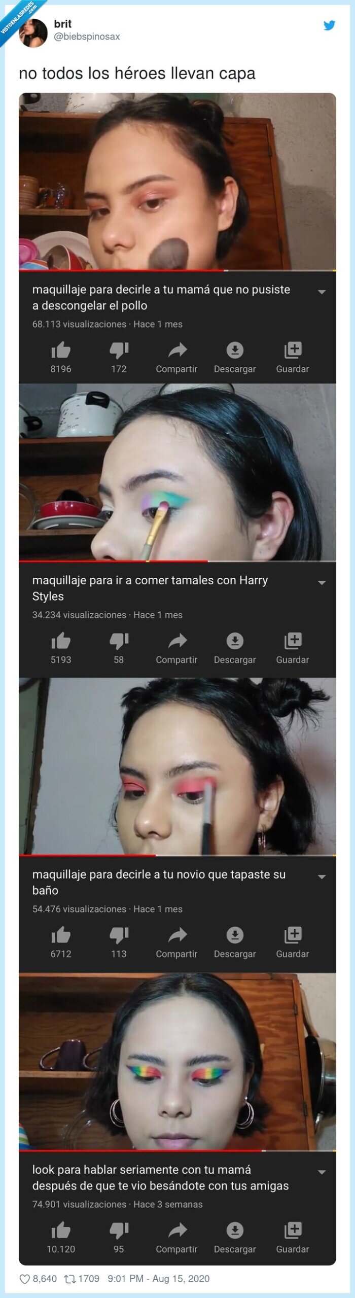 maquillaje,situaciones,youtuber