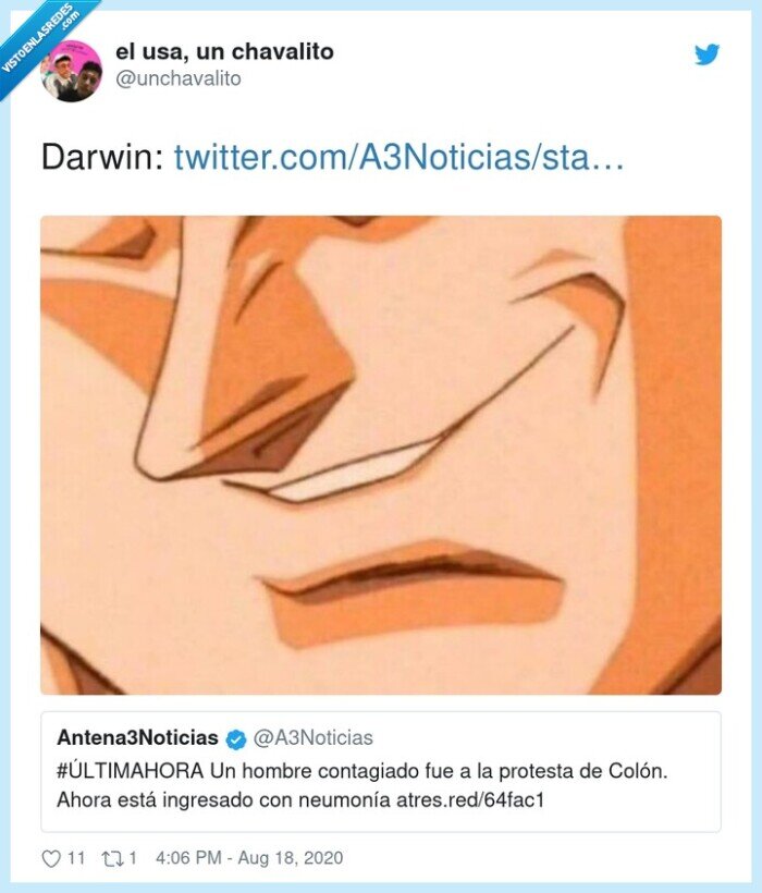 darwin,contagiado,colón,protesta
