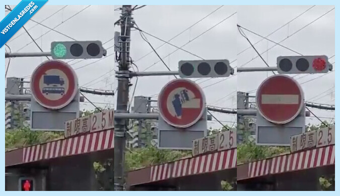 690575 - Las sorprendentes señales de tráfico de Japón que cambian automáticamente