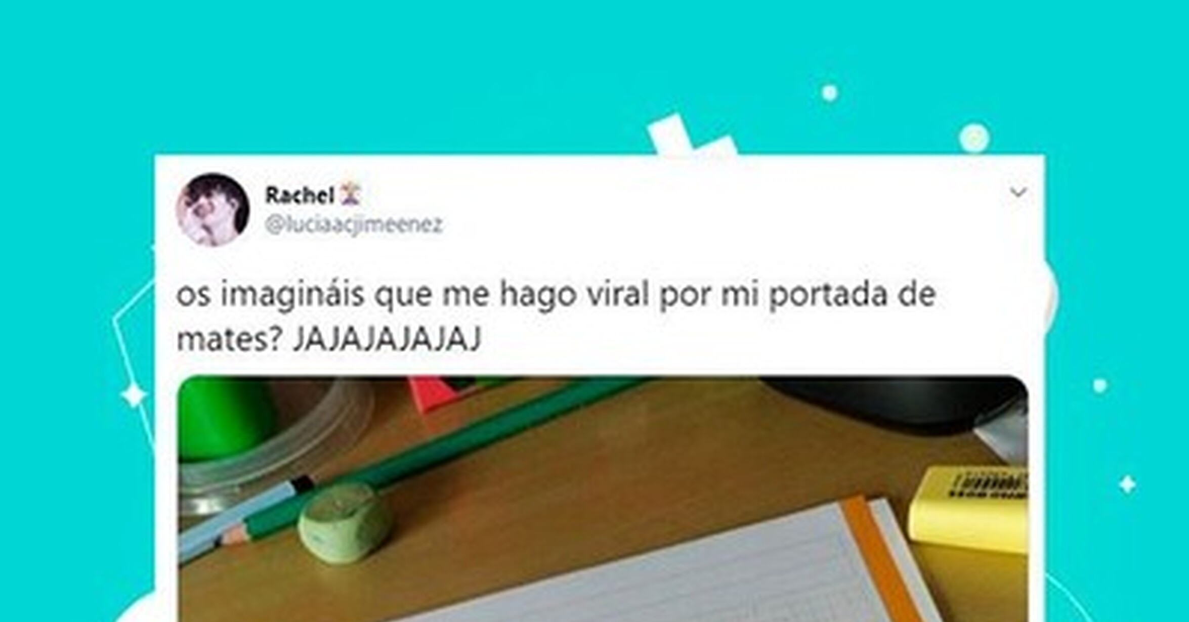Vef Visto En Las Redes Esta Chica Se Ha Pasado Twitter Con Una Portada Del Cuaderno De Matematicas Que Se Ha Hecho Viral Por Diferentes Motivos Mas De 50 000 Likes Unam, facultad de ciencias, departamento de matemáticas, circuito exterior s/n, cd. vef visto en las redes esta chica