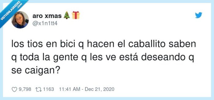 caballito,caer,gente