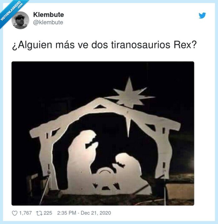 tiranosauri rex,belén,portal,rex