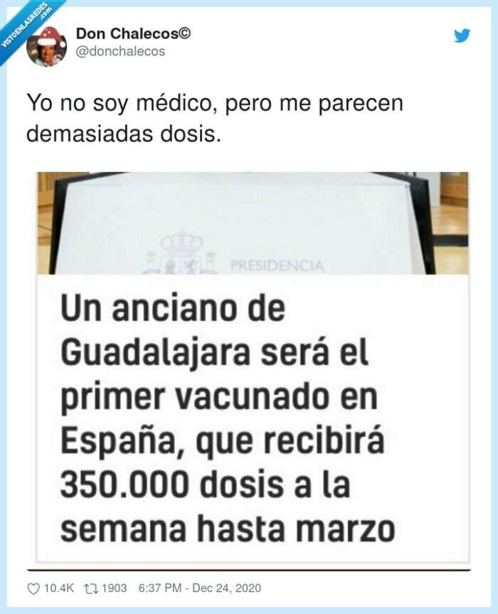 demasiadas,médico,parecen,dosis,vacuna,coronavirus