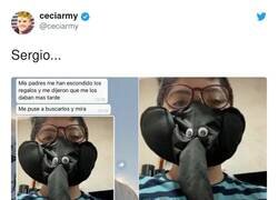 Enlace a Le huele la boca a moflete de su madre, por @ceciarmy