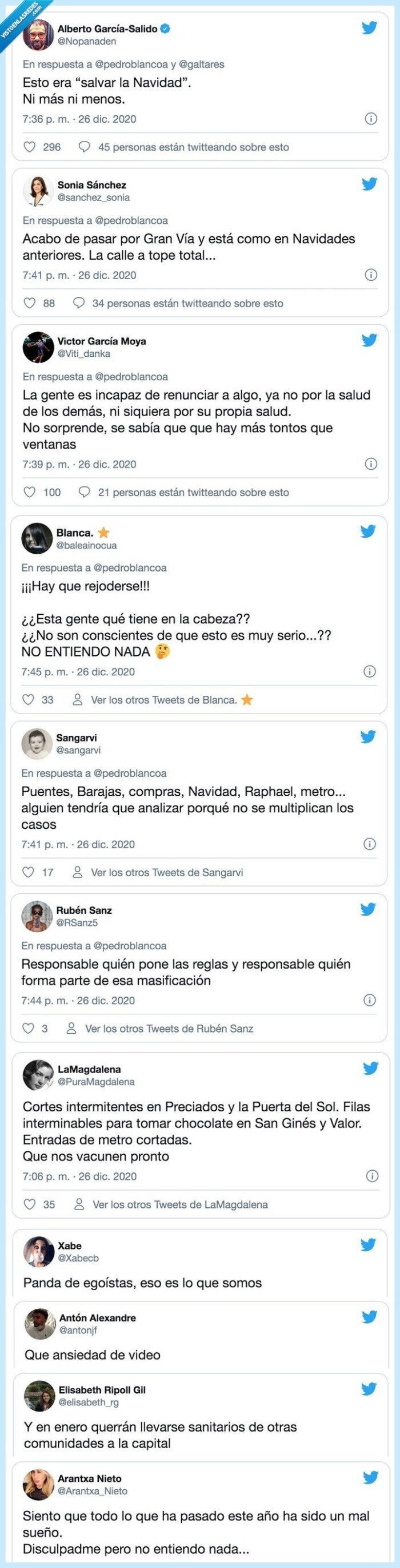 777183 - Indignación por lo que se ha visto en el centro de Madrid tras confirmarse los primeros casos de la nueva cepa