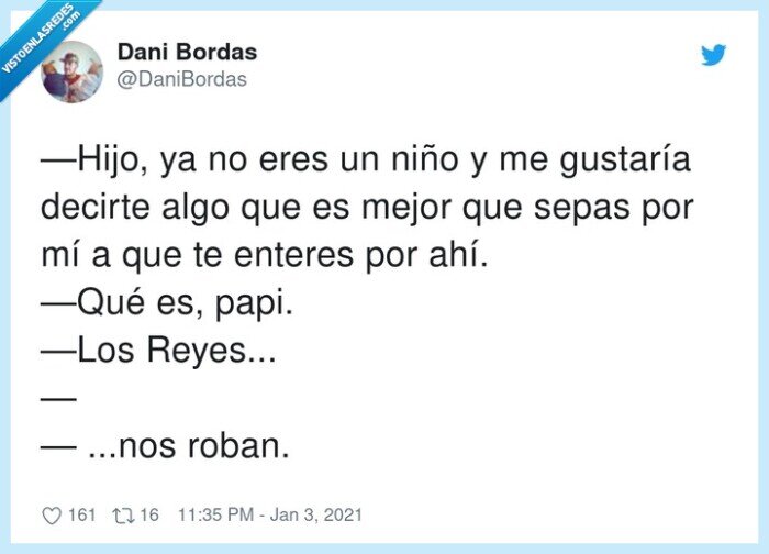 gustaría,decirte,reyes magos,ladrones,españa,hijo,reyes