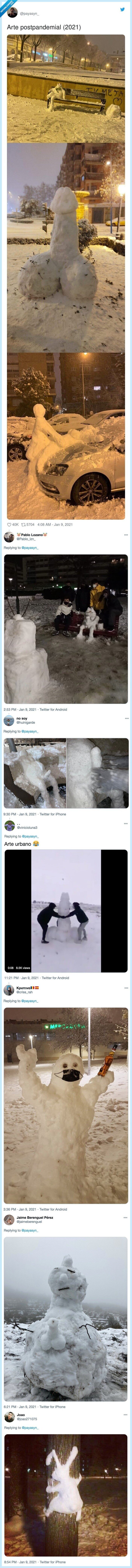 postpandemial,(2021),arte,nieve,filomena