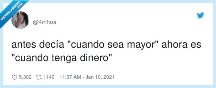 dinero,antes,mayor,ahora