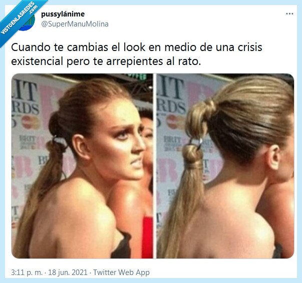 look,arrepentirse,pelo,crisis