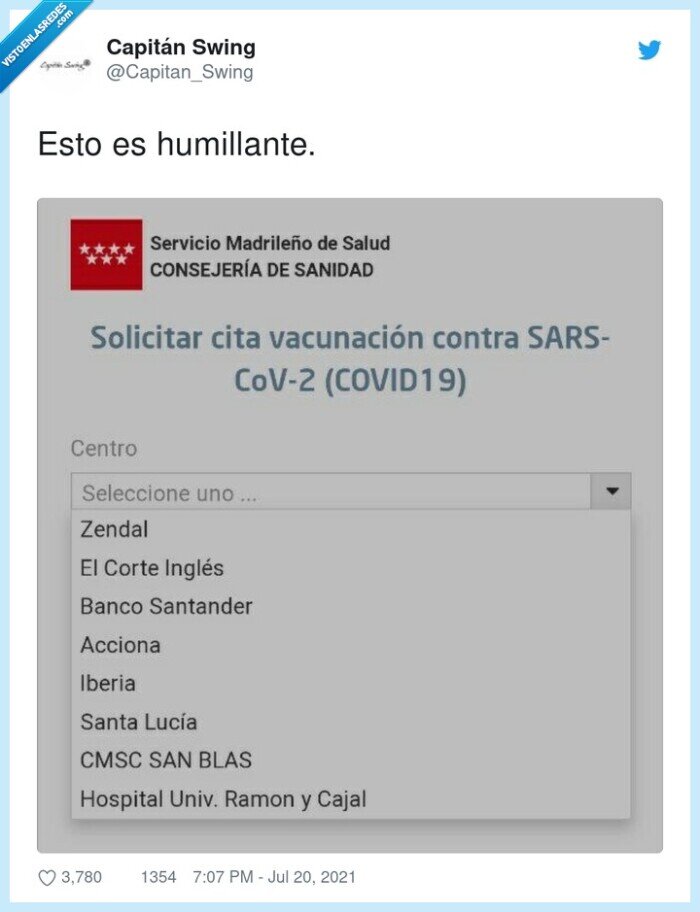 humillante,centros,vacunación,coronavirus