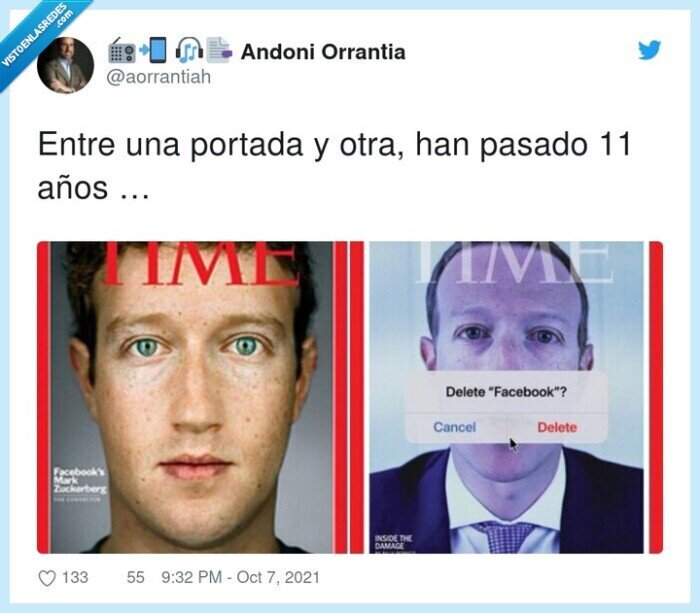 antes,después,mark zuckerberg,portada,revista,time