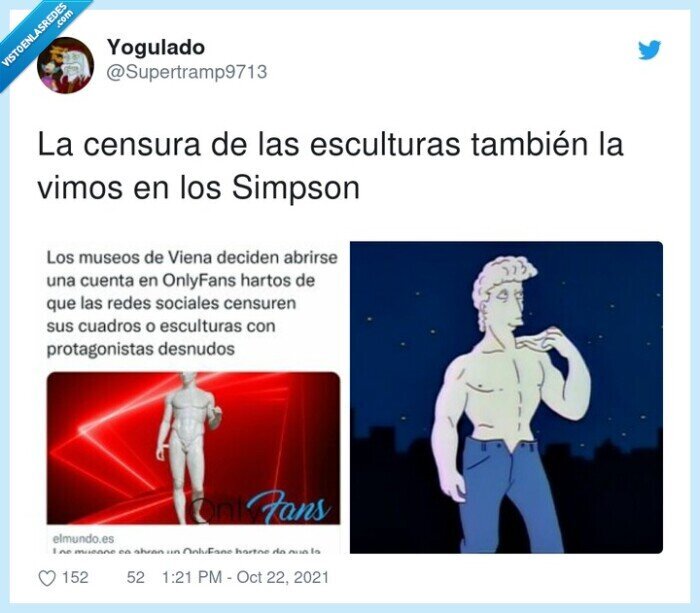 esculturas,onlyfans,censura,simpson