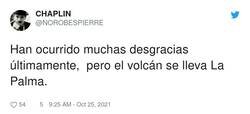 Enlace a El volcán se las trae, por @NOROBESPIERRE