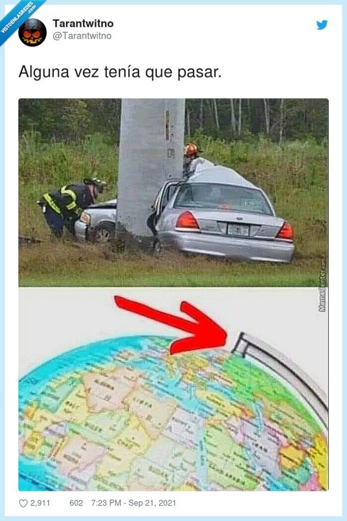 globo terráqueo,soporte,chocar,coche