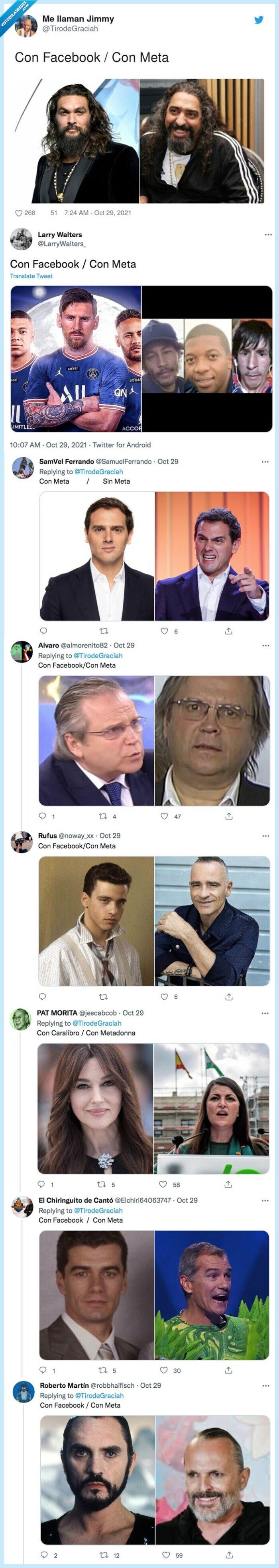 facebook,meta,personajes,cambio,evolución