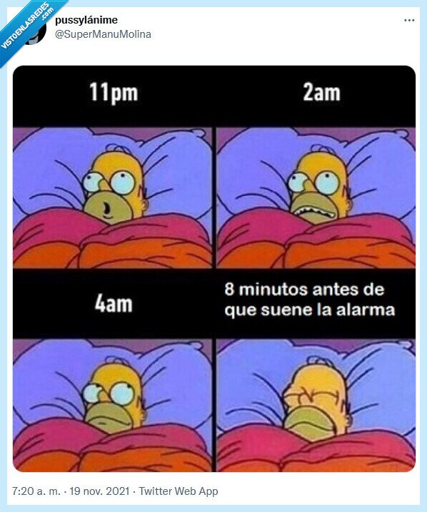 los simpson,alarma,dormir
