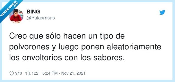 aleatoriamente,envoltorios,polvorones,sabores