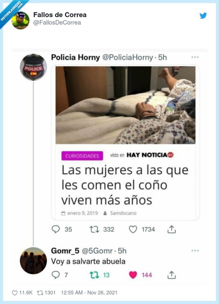 abuela,salvar,vivir más años