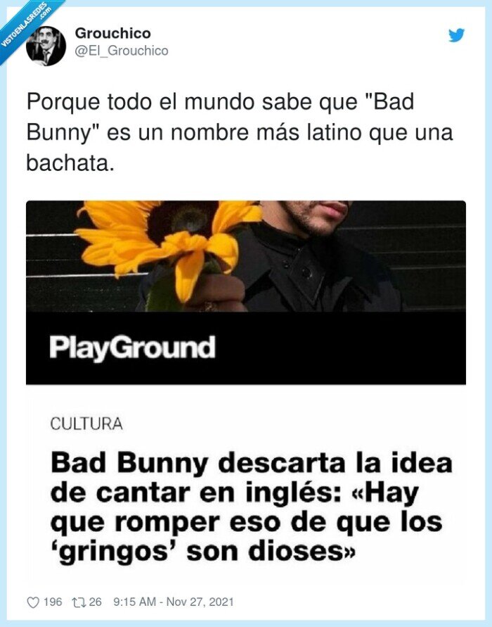 bachata,bad bunny,nombre,latino