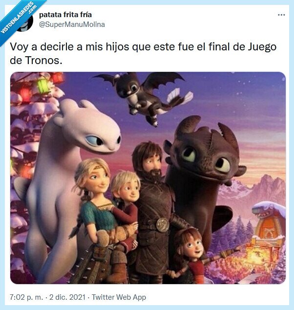juego de tronos,final,hijos,cómo entrenar a tu dragón