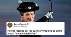 Enlace a Hilo de razones por las que Mary Poppins es el role model femenino definitivo