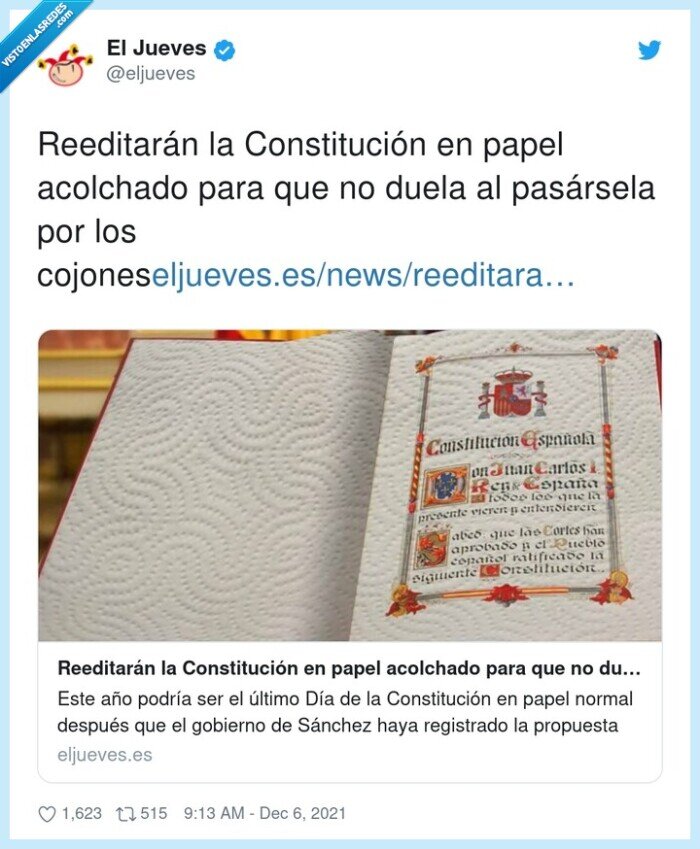 constitución,reeditarán,pasársela,acolchado,papel