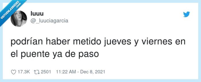 viernes,metido,jueves,puente