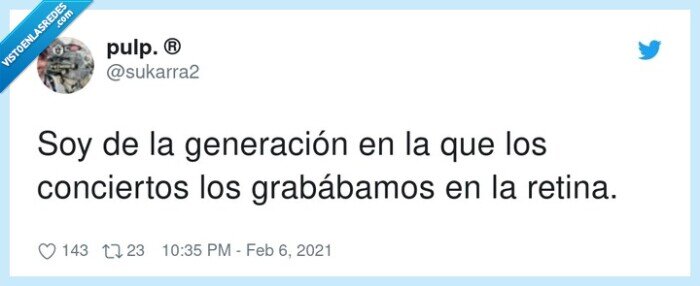 grabar,generación,conciertos,retina